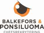 Balkefors & Ponsiluoma Chefsrekrytering 